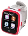 HELMER Kinder-Smartwatch KW 802 1,54" TFT Dot. Display IP66 2x Foto Videoanruf 6 Spiele MP3 CZ rot-weiß thumbnail (2 of 3)