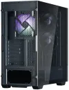 Корпус Zalman Z10 DS Middle Tower 3x120mm вентилятор 2x USB 3.0 USB-C знімний 15.6 дисплей загартоване скло чорний thumbnail (6 of 10)