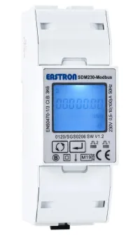 Монофазен електромер Eastron SDM230 Modbus (1 of 7)