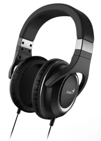 GENIUS headset HS-610 fekete 4 tűs 35 mm-es jack (1 of 3)