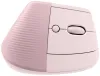 Logitech Lift Vertical Ergonomic Mouse - Dark Rose Vertical mouse optical 6 buttons wireless Bluetooth thumbnail (2 of 5)