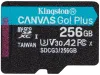 KINGSTON Canvas Go Plus 256 Go microSDXC UHS-I V30 U3 CL10 emballage incl. adaptateur thumbnail (3 of 4)