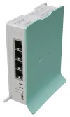 MikroTik hAP ax lite 4x GLAN 2.4 GHz 802.11b g n ax Wi-Fi 6 ROS 7 L4 PSU на закрито