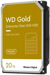 WD GOLD 20TB WD202KRYZ SATA 6Gb sisäisellä 35" 512MB (1 of 1)