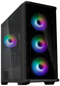 Zalman skříň Z10 Duo ATX 4x120 mm ARGB fan 2xUSB 3.0 USB-C tvrzené sklo (1 of 4)