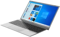 UMAX лаптоп VisionBook N15R Pro 15.6" IPS 1920x1080 N4120 4GB 128GB SSD mini HDMI 2x USB 3.0 W10 Pro сив (1 of 5)