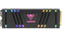 PATRIOT Viper VPR400 RGB 512GB SSD iekšējais M.2 PCIe Gen4 x4 NVMe (1 of 4)