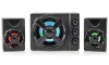 NEDIS Геймърски високоговорители 2.1 мощност 33W 3.5 мм жак LED USB контрол на звука черен