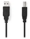 NEDIS Kabel USB 2.0 Stecker USB-A - Stecker USB-B an Drucker etc. schwarz 3m thumbnail (2 of 2)