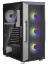 Comh-aireachta Zalman I3 túr lár Neo ATX 4x120 RGB 2xUSB 3.0 1xUSB 2.0 taobh gloine dubh thumbnail (1 of 8)