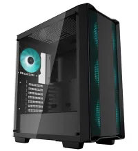 DEEPCOOL корпус CC560 V2 ATX 4x120 мм вентилатор USB 3.0 USB 2.0 черен (1 of 8)