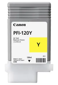 Cartucho de tinta Canon PFI-120 Amarelo (1 of 1)