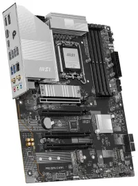 MSI PRE Z890-S WIFI Intel Z890 LGA1851 4x DDR5 3x M.2 USB-C HDMI DP WiFi ATX (1 of 4)