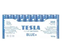 Pilas TESLA BLUE+ Zinc Carbon AAA (lámina microlápiz R03) 10uds (1 of 1)