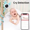 IMMAX NEO LITE SMART Security baby monitor Baby Monitor Wi-Fi 2.4GHz 4MP blue TUYA thumbnail (2 of 3)