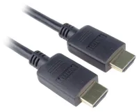 PremiumCord HDMI 2.0b High Speed + Ethernet kábel pozlátené konektory 7,5m čierny (1 of 1)