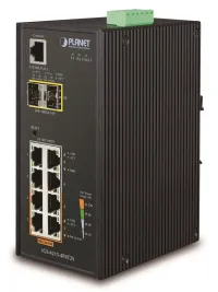 Planet IGS-4215-4P4T2S Gigabit PoE jungiklis 4x TP+4x POE+ 2x SFP 802.3at 140WIP30 -40 iki 75°C SNMP IGMPv3 (1 of 1)