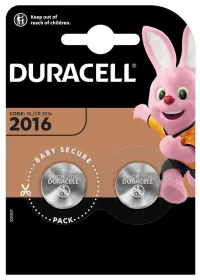 Duracell Lítiová gombíková batéria CR2016 2ks (1 of 1)