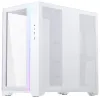 Magniumgear Alimentato da Phanteks NEO Qube v.2 ATX 2 x USB 3.0 USB-C 3.1 ARGB vetro temperato bianco thumbnail (3 of 8)