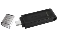 KINGSTON DataTraveler 70 64 GB USB 3.0 Type-C μαύρο (1 of 2)