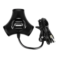 AXAGON TRINITY hubb USB-A HUE-X3B USB 2.0 4x USB-A 1.2m (1 of 5)