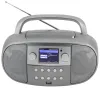 Soundmaster SCD7600TI DAB+ Internet Wi-Fi Radio BT CD MP3 LCD RDS USB AUX IN Srebrna thumbnail (2 of 2)