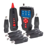 XtendLan Tester STP+PSTN+coax+USB LCD μέτρηση μήκους γραμμής οθόνης PoE και αισθητήρας PING + 8x anti-loop (1 of 1)