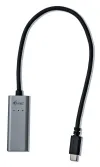 I-tec USB 3.1 Type C Gigabit Ethernet adapter METAL (RJ45) LED indication gray thumbnail (2 of 3)