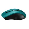 CANYON optische draadloze muis MW-5 instelbare resolutie 800 1200 1600 dpi 4 toetsen USB-ontvanger groen thumbnail (3 of 3)