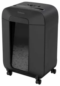 FELLOWES purustaja LX 85 ristlõige 4x40mm korvi maht 19 l salastatuse tase tüüp 2 - konfidentsiaalne must (1 of 3)