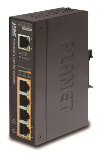 Planét priemyselný PoE LAN extender 1xPoE-in 4xPoE-out 60W 802.3bt at af Gigabit IP67 ESD+EFT -40~75°C (1 of 1)