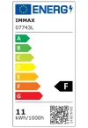 IMMAX NEO SMART LED spuldze E27 11W RGB+CCT krāsa un balta aptumšojama Zigbee TUYA thumbnail (2 of 5)