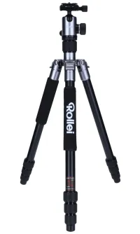 Rollei Tripod C5i, 20828, нагрузка 8 кг, длина 159 см, алюминий, титан (1 of 8)