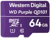 WD PURPLE 64 GB MicroSDXC QD101 WDD064G1P0C CL10 U1