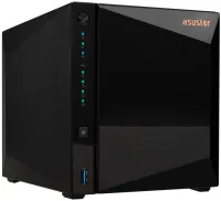 Asustor NAS AS3304T v2 4x 35" SATA Realtek RTD1619B 1,7 ГГц 2 ГБ 2,5 GbE x1 USB3.2 Gen1 x3 WOW (Wake on WAN) (1 of 4)