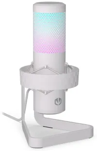 Endorfy streaming microphone AXIS Streaming OWH RGB effect stand USB white (1 of 4)