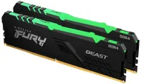 KIT DIMM KINGSTON FURY Beast RGB 32GB DDR4 3200MHz CL16 2x 16GB (1 of 4)