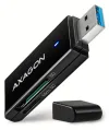 Четец на карти памет AXAGON MicroSD SD SUPERSPEED CRE-S2N USB-A 3.2 Gen1