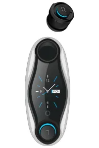 Orologio intelligente HELMER con cuffie TWS 900 display touch notifica BT 5.0 stima della pressione sanguigna in vivavoce (1 of 4)