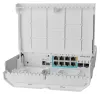 MikroTik netPower Lite 7R 7x LAN PoE iekšā 1x LAN PoE izeja 2x SFP+ SwOS thumbnail (2 of 5)