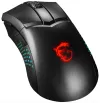 MSI gaming-muis CLUTCH GM51 Lichtgewicht Draadloos oplaadbaar 26.000 dpi RGB-achtergrondverlichting 6 USB-knoppen