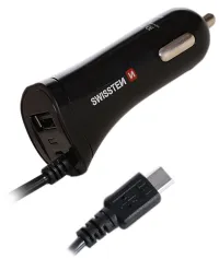 Swissten Cl Billaddare Usb-C A Usb 24A Ström (1 of 1)