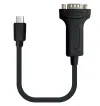 PremiumCord конвертор USB 3.1 (тип C) към RS232 20 см черен thumbnail (1 of 1)