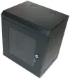 XtendLan Cabinet 10" 12U 280x350 black glazed thumbnail (1 of 1)