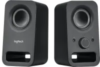 Logitech repro Z150 Głośniki multimedialne 2.0 3W 3 5mm jack Midnight czarno-czarne (1 of 4)