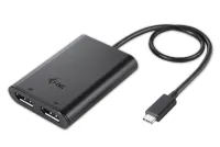 Adaptateur i-tec USB 3.1 Type C vers Dual Display Port 2x Display Port 4K compatible avec Thunderbolt 3 (1 of 1)