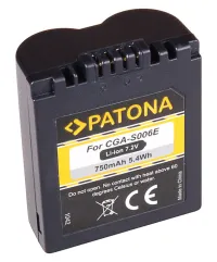 PATONA akku valokuvaukseen Panasonic CGA-S006E 750mAh (1 of 1)