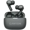 CANYON OnGo 10 ANC TWS-10 ANC+ENC headphones with microphone BT V5.3 BT8922F case 500mAh+40mAh Quick charge gray