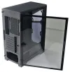 EUROCASE MidT ML G Space 2 x USB 3.0 glasside sort thumbnail (6 of 6)