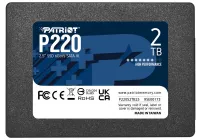 PATRIOT P220 2TB SSD внутрішній 2.5" SATA 6Gb с (1 of 3)